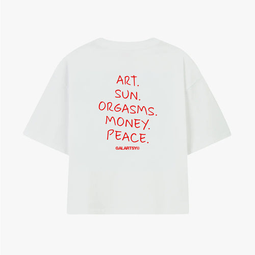 Galartsy Art. Sun. Orgasms. Money. Peace.