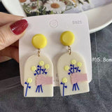 Galartsy Artsy Cartoon Earrings, view 2