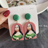 Galartsy Artsy Cartoon Earrings, view 5