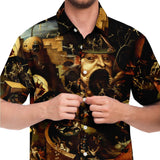 Galartsy Bosch Christ in Limbo BUTTONED SHIRT, view 3