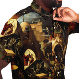 Galartsy Bosch Christ in Limbo BUTTONED SHIRT, view 6