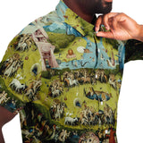 Galartsy Bosch The Garden of Earthly Delights  BUTTONED SHIRT, view 6