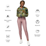 Galartsy Bosch The Garden of Earthly Delights cropped windbreaker, view 2