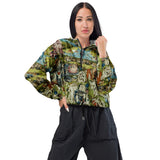 Galartsy Bosch The Garden of Earthly Delights cropped windbreaker, view 4