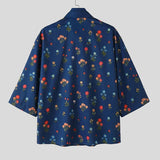 Galartsy Botanical Patchwork Short Sleeve Shirt, view 5