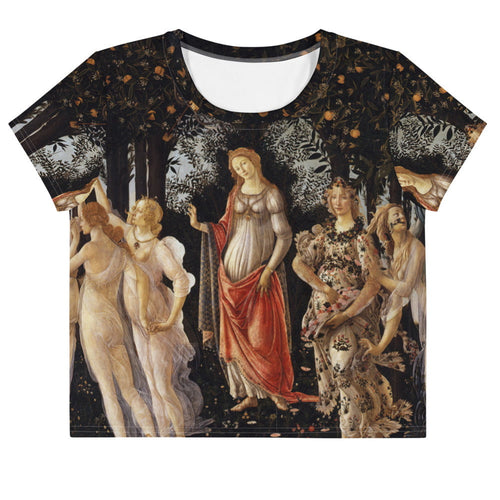 Galartsy Botticelli Primavera Crop top