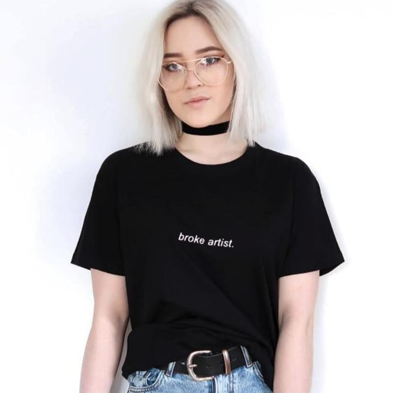 Galartsy Broke Artist Tshirt