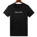 Galartsy Broke Artist Tshirt, view 2