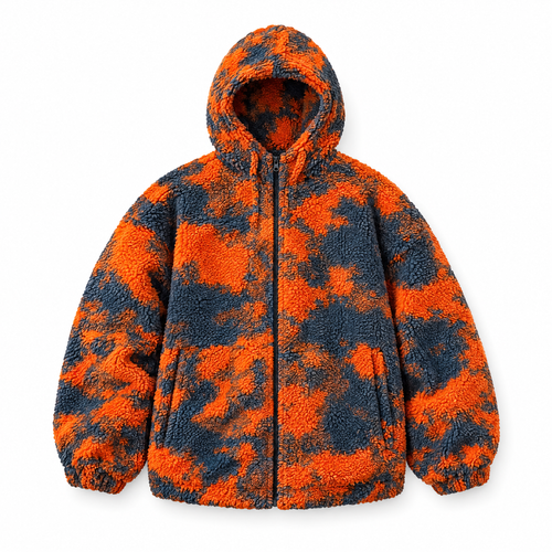 Galartsy Burning Sky Sherpa Zip Jacket