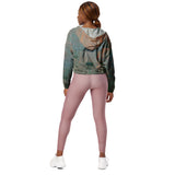 Galartsy Claude Monet Impression, Sunrise cropped windbreaker, view 5