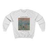 Galartsy Claude Monet Impression, Sunrise Sweatshirt, view 4