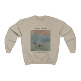 Galartsy Claude Monet Impression, Sunrise Sweatshirt, view 5