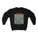 Galartsy Claude Monet Impression, Sunrise Sweatshirt, view 6