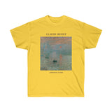 Galartsy Claude Monet Impression, Sunrise T-shirt, view 4