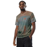 Galartsy Claude Monet Impression, Sunrise unisex sports jersey, view 4