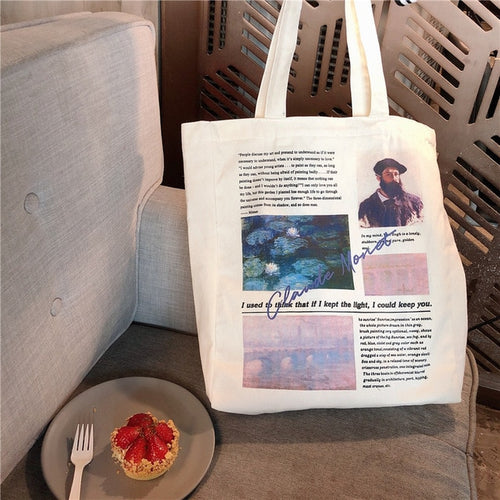 Galartsy Claude Monet vintage Bag