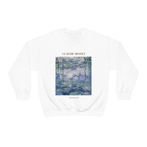 Galartsy Claude Monet Water Lilies Sweatshirt