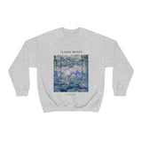 Galartsy Claude Monet Water Lilies Sweatshirt, view 2