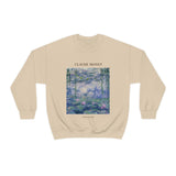 Galartsy Claude Monet Water Lilies Sweatshirt, view 4