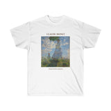 Galartsy Claude Monet Woman with a Parasol T-shirt, view 2