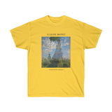 Galartsy Claude Monet Woman with a Parasol T-shirt, view 4