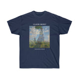 Galartsy Claude Monet Woman with a Parasol T-shirt, view 5