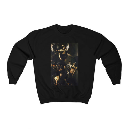 Galartsy The Seven Works of Mercy Caravaggio Sweatshirt