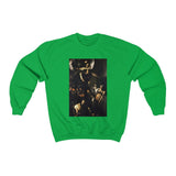 Galartsy The Seven Works of Mercy Caravaggio Sweatshirt, view 5