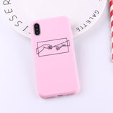 Galartsy Creation of adam minimalist iPhone case, view 3
