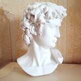 Galartsy David Head Michelangelo Statue, view 5