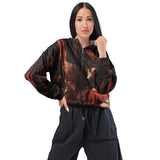 Galartsy Death of the Virgin Caravaggio cropped windbreaker, view 4