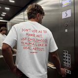 Galartsy Don't use Ai to make art. Use childhood trauma like a real Artist., view 2