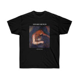 Galartsy Edvard Munch Love and Pain T-shirt, view 3