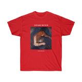 Galartsy Edvard Munch Love and Pain T-shirt, view 6