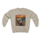 Galartsy Edvard Munch The scream Sweatshirt, view 3
