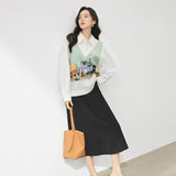 Galartsy Encampment of Gypsies with Caravans Sweater, view 2