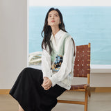 Galartsy Encampment of Gypsies with Caravans Sweater, view 4