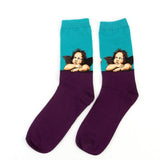 Galartsy Famous paintings socks, view 6