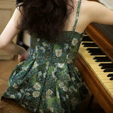 Galartsy Wild roses, Van Gogh strap Dress, view 3