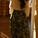 Galartsy Wild roses, Van Gogh strap Dress, view 6