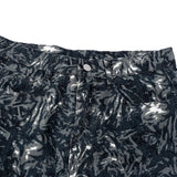 Galartsy Floral Print Straight-Leg Jeans, view 4
