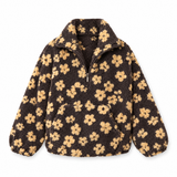 Galartsy Floral Sherpa Half-Zip Pullover, view 2