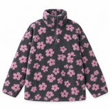 Galartsy Floral Sherpa Half-Zip Pullover, view 3