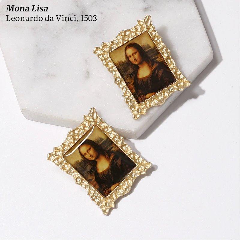 Galartsy Framed art Earrings