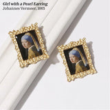Galartsy Framed art Earrings, view 2