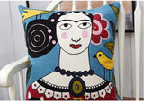 Galartsy Frida Kahlo Embroidery pillow Cases, view 2