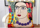 Galartsy Frida Kahlo Embroidery pillow Cases, view 3
