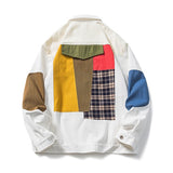 Galartsy Geometric Abstract Oversized Jacket, view 3