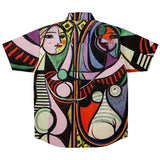 Galartsy Picasso Girl before a Mirror  BUTTONED SHIRT, view 2