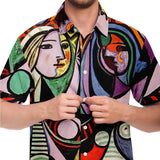 Galartsy Picasso Girl before a Mirror  BUTTONED SHIRT, view 3